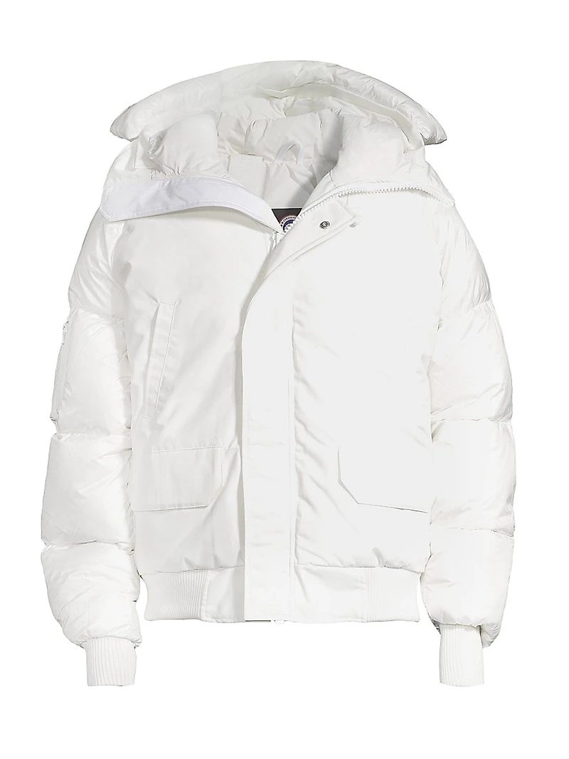 Mixed Media Paradigm Chilliwack Hooded Down Jacket