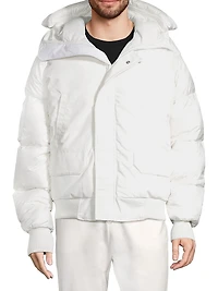 Mixed Media Paradigm Chilliwack Hooded Down Jacket