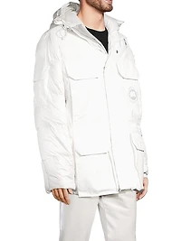 Mixed Media Paradigm Expedition Hooded Down Parka