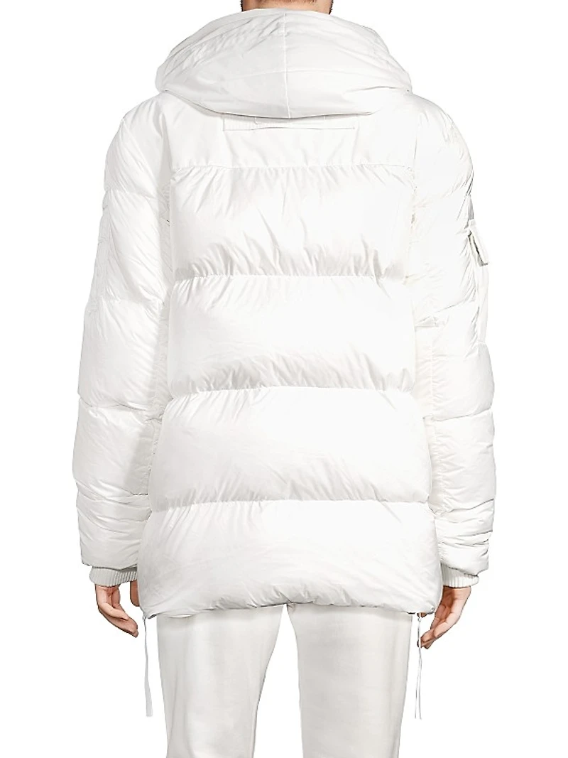 Mixed Media Paradigm Expedition Hooded Down Parka