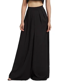 Zora Silk Palazzo Pants