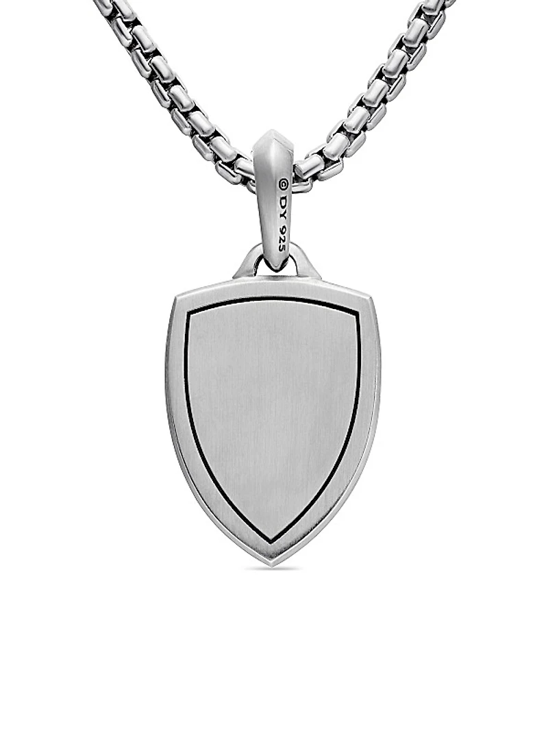 St. Michael Amulet in Sterling Silver