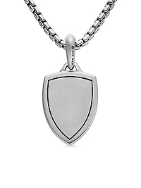 St. Michael Amulet in Sterling Silver