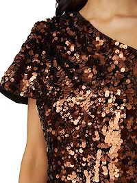 Tiana Sequined Maxi Dress