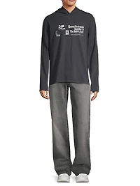 'The Here & Now' Long-Sleeve Hooded T-Shirt