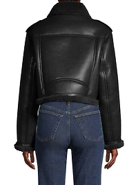 Lillia Faux Leather Jacket