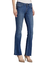 Sneeki Low-Rise Straight-Leg Jeans