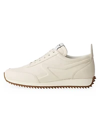 Retro Leather Runner Sneakers