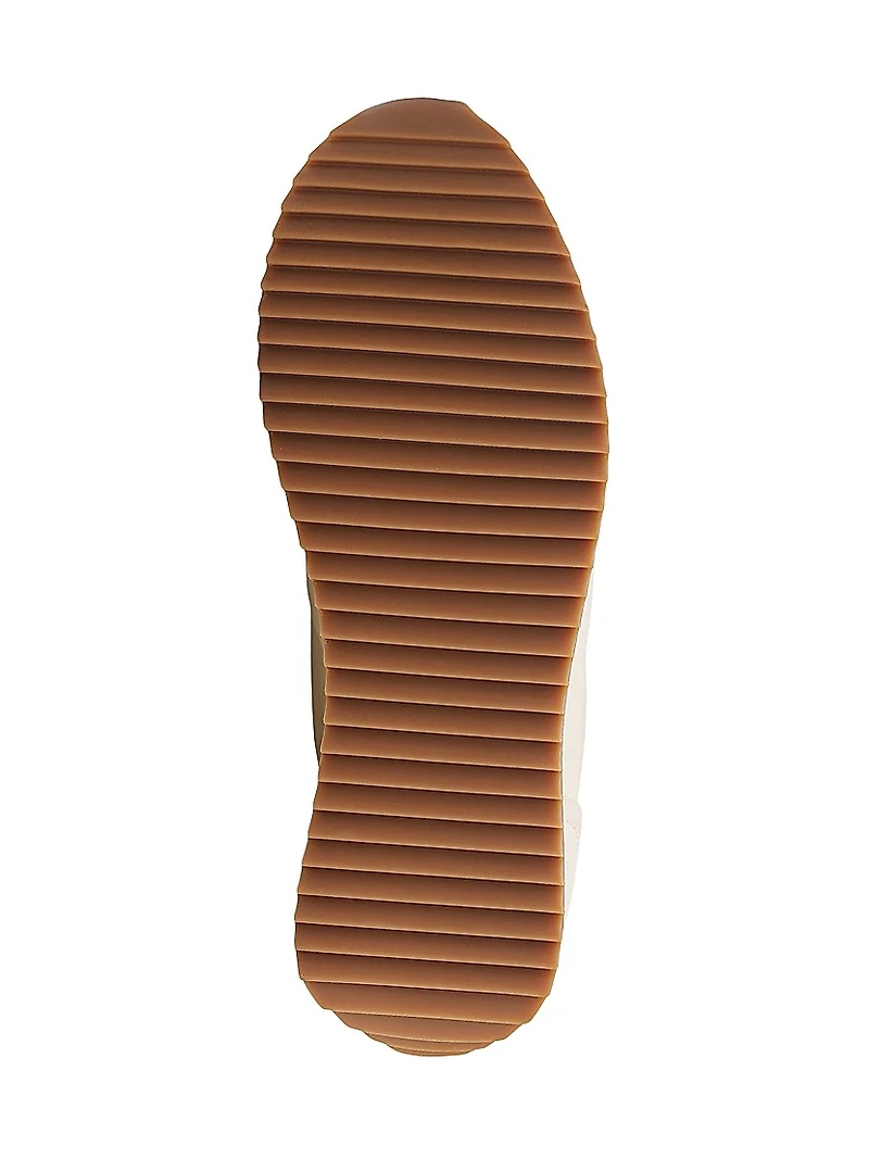 Retro Leather Runner Sneakers