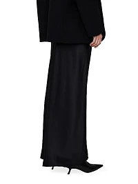 Bar Silk Maxi Skirt