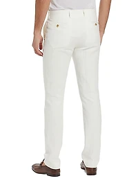 COLLECTION Linen Crease-Front Trousers
