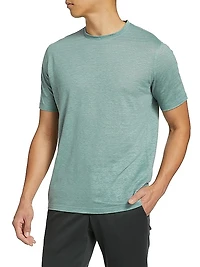 COLLECTION Linen Crewneck T-Shirt