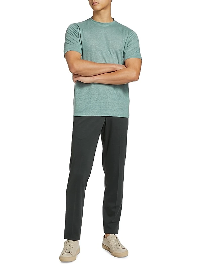 COLLECTION Linen Crewneck T-Shirt