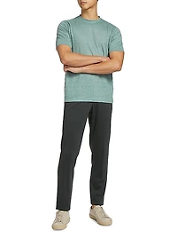 COLLECTION Linen Crewneck T-Shirt