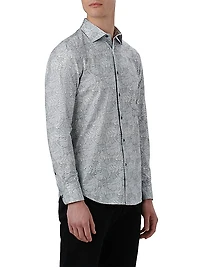 OoohCotton® Tech James Leaf Long-Sleeve Shirt