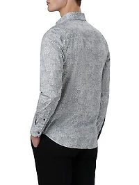 OoohCotton® Tech James Leaf Long-Sleeve Shirt