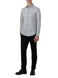 OoohCotton® Tech James Leaf Long-Sleeve Shirt