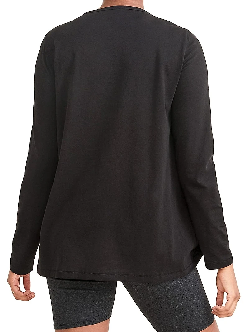 The Long Sleeve Maternity T-Shirt