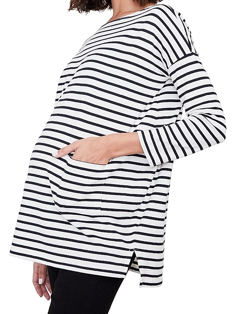 The Maternity Bateau Top