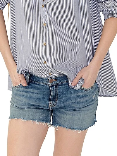 The Under Bump Cut Off Maternity Shorts