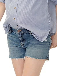 The Under Bump Cut Off Maternity Shorts