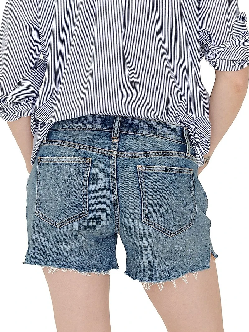 The Under Bump Cut Off Maternity Shorts