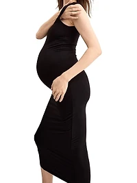The Maternity Body Midi Tank Dress