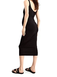 The Maternity Body Midi Tank Dress