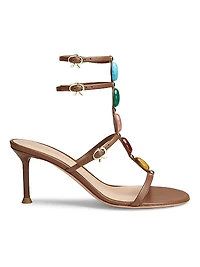 Shanti 70MM Nappa Leather Sandals
