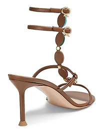 Shanti 70MM Nappa Leather Sandals