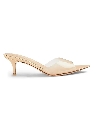 Elle 55MM Plexi Mules