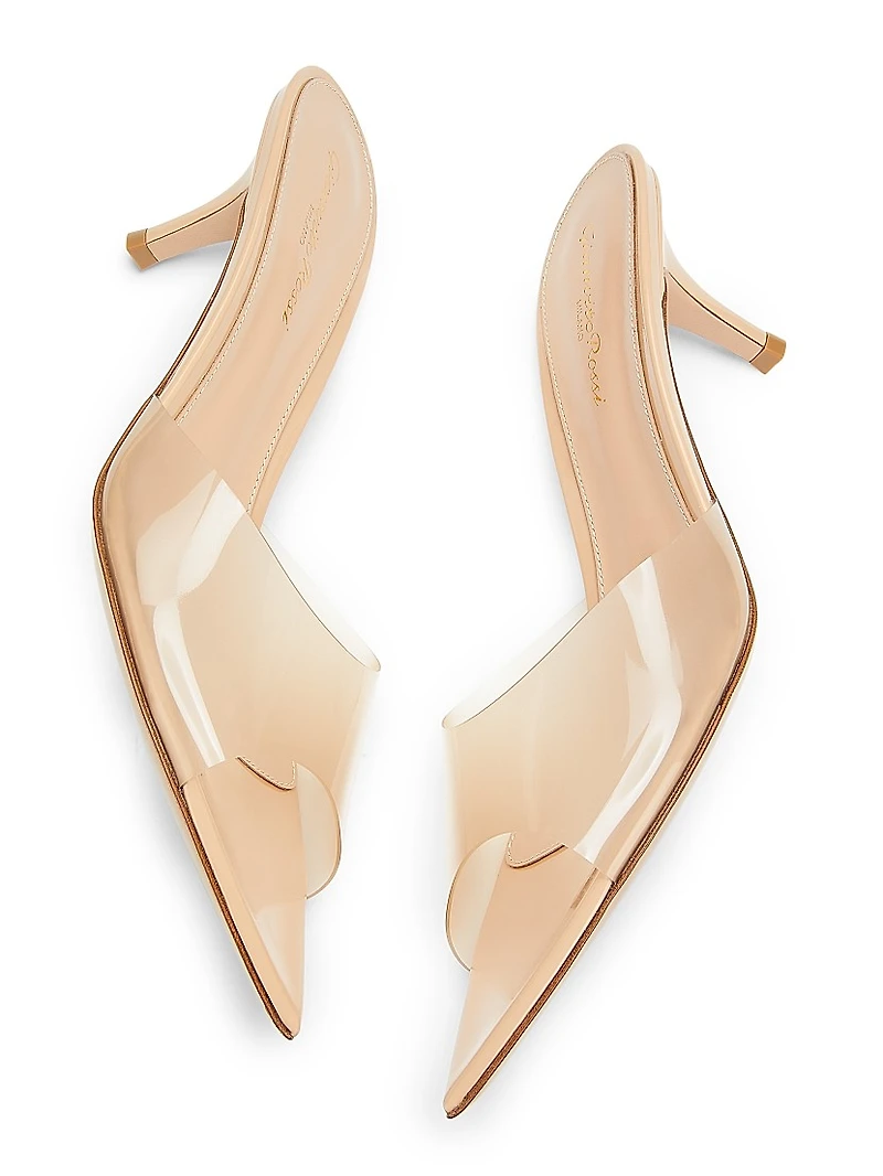 Elle 55MM Plexi Mules