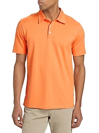 Slim-Fit Active Polo Shirt