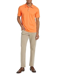 Slim-Fit Active Polo Shirt