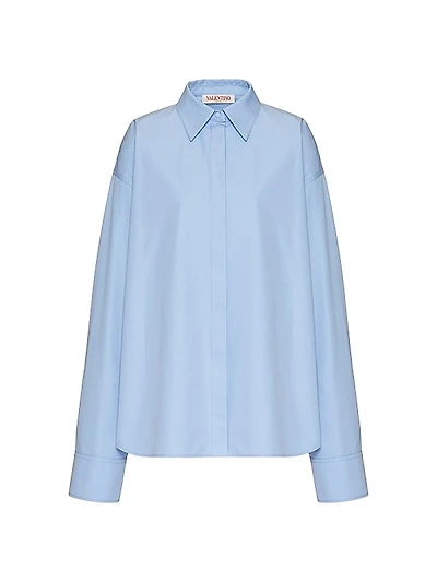 Compact Poplin Blouse