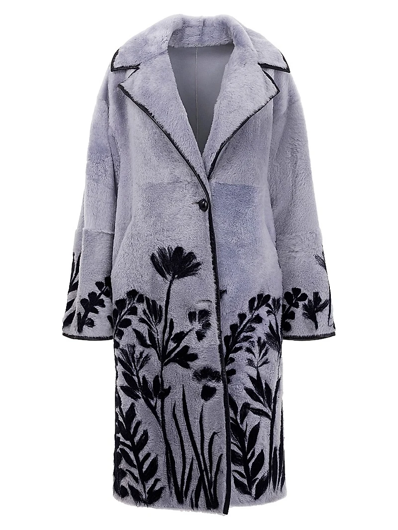 Reversible Shearling Lamb Coat