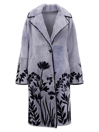 Reversible Shearling Lamb Coat