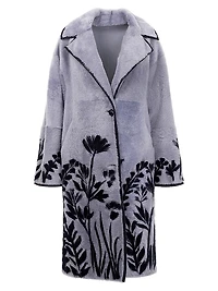 Reversible Shearling Lamb Coat
