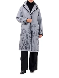 Reversible Shearling Lamb Coat