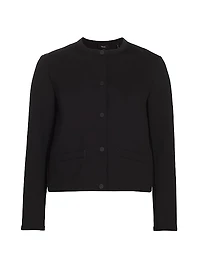 Neoprene Crop Jacket