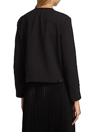 Neoprene Crop Jacket