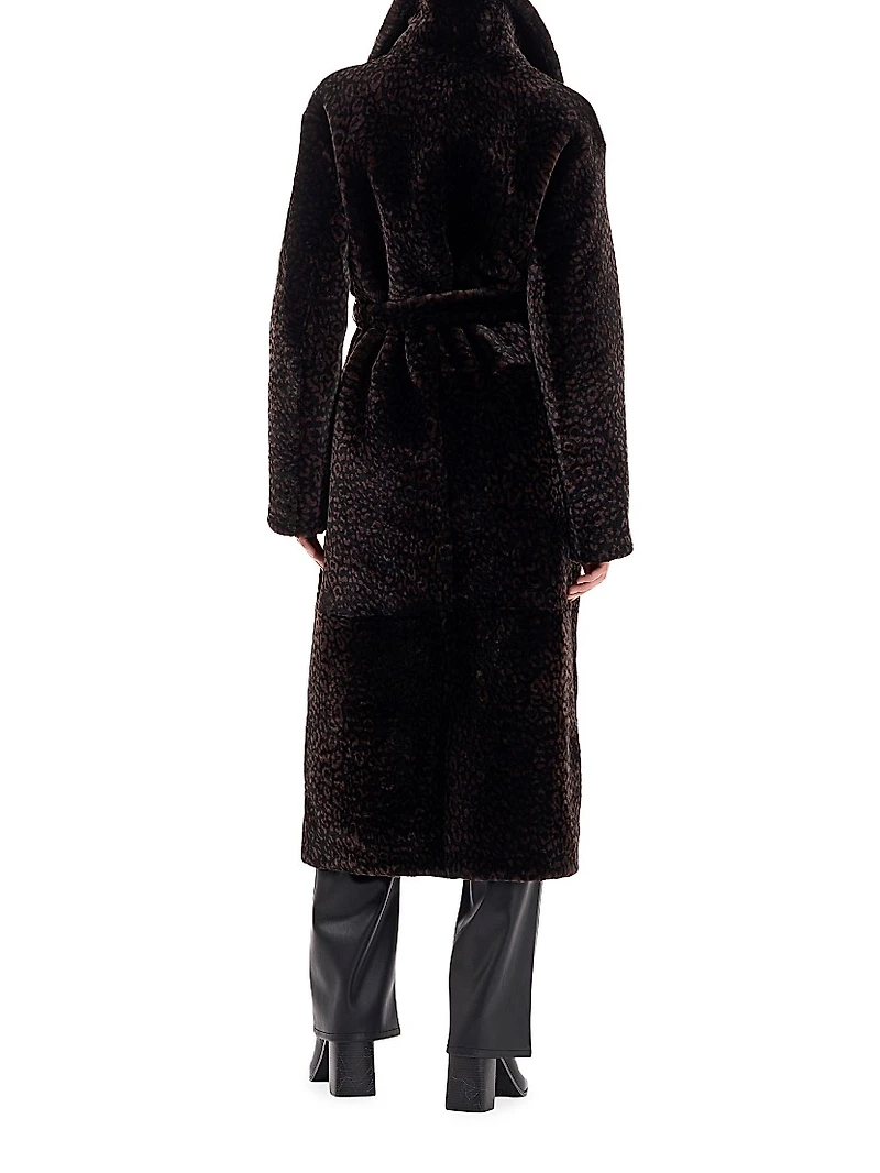 Reversible Shearling Lamb Coat