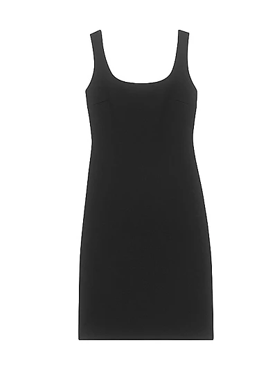 Scoop-Neck Minidress