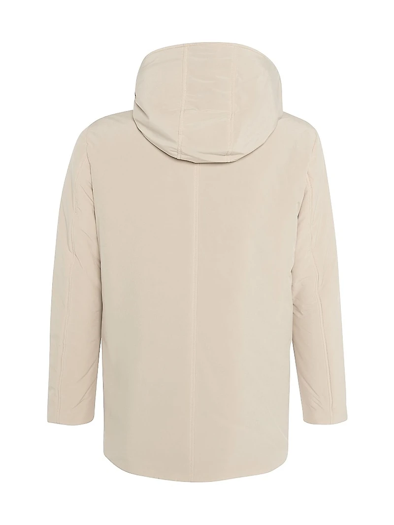 Shearling Lamb Lined Parka Jacket