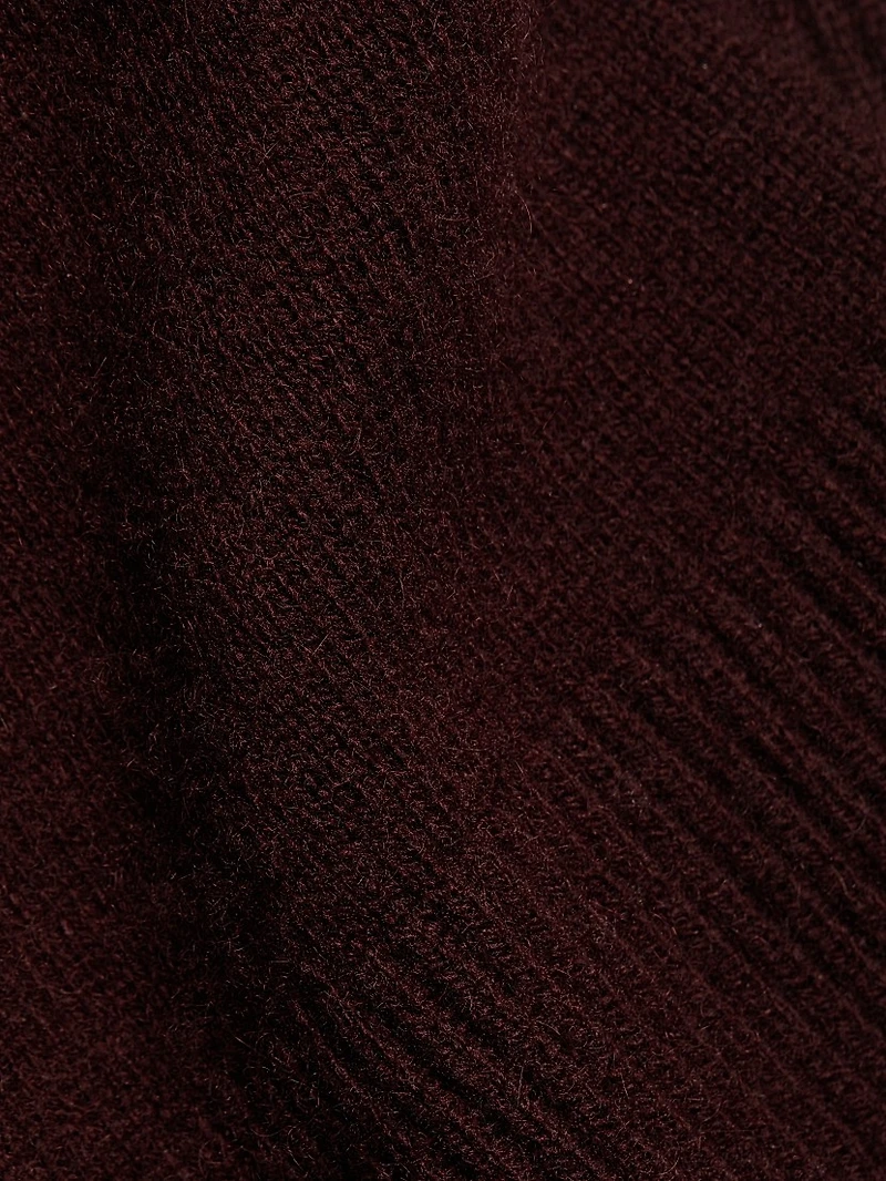 Wool & Cashmere Mock Turtleneck Sweater