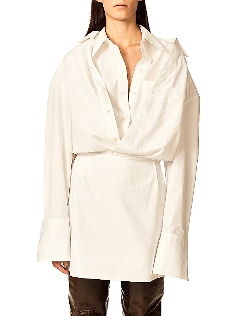 The Nuno Deconstructed Mini Shirtdress