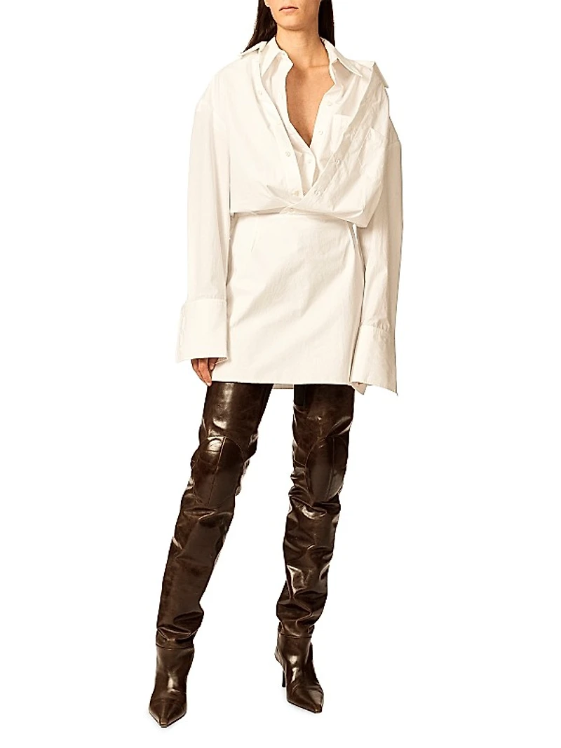 The Nuno Deconstructed Mini Shirtdress