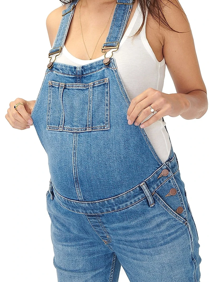 The Denim Maternity Overall