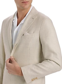 COLLECTION Houndstooth Wool-Blend Two-Button Sport Coat