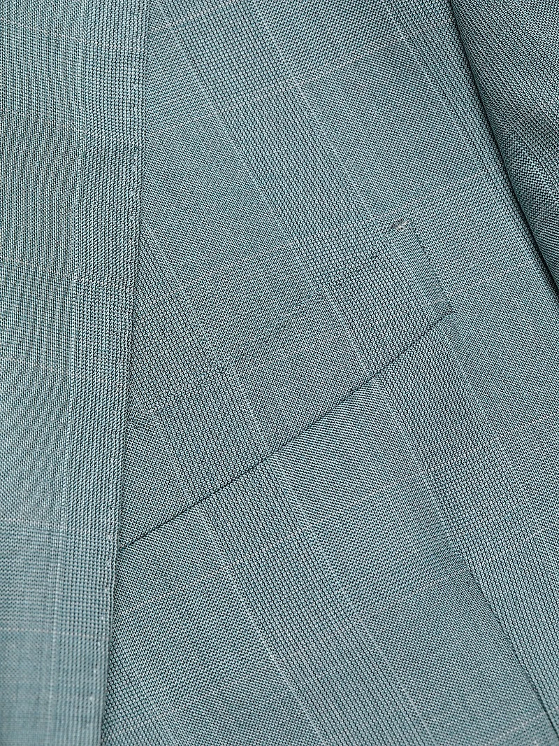 COLLECTION Plaid Wool Single-Breasted Suit